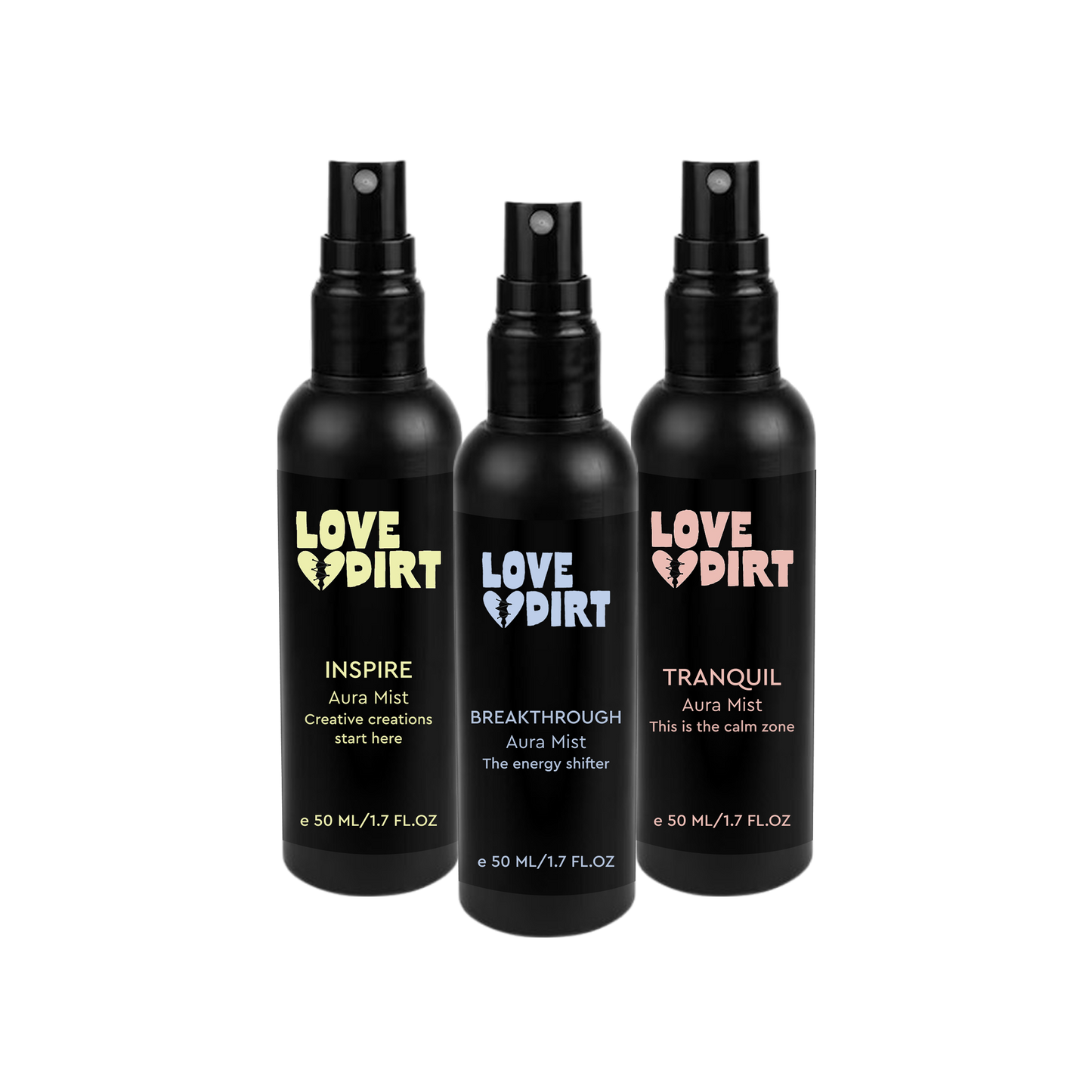 Transmute Energy Aura Spray Triple Pack