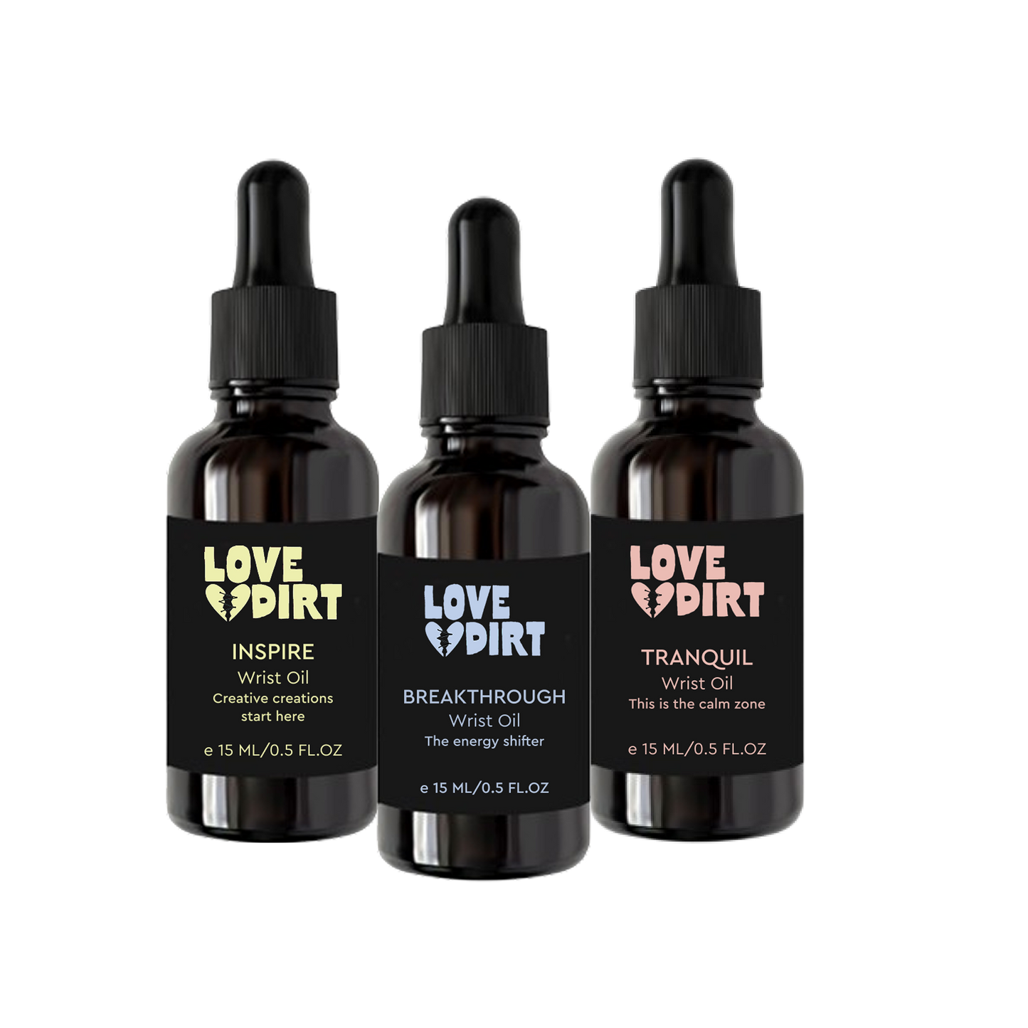 Transmute Energy Wrist Oil Triple Pack